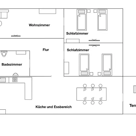 Appartamento Moderne Klosterblick